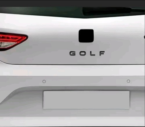 Scritta posteriore golf colore - golf,